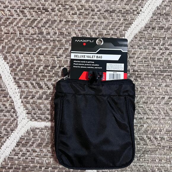 Maxfli Deluxe Valet Bag (Black) - Picture 2 of 3